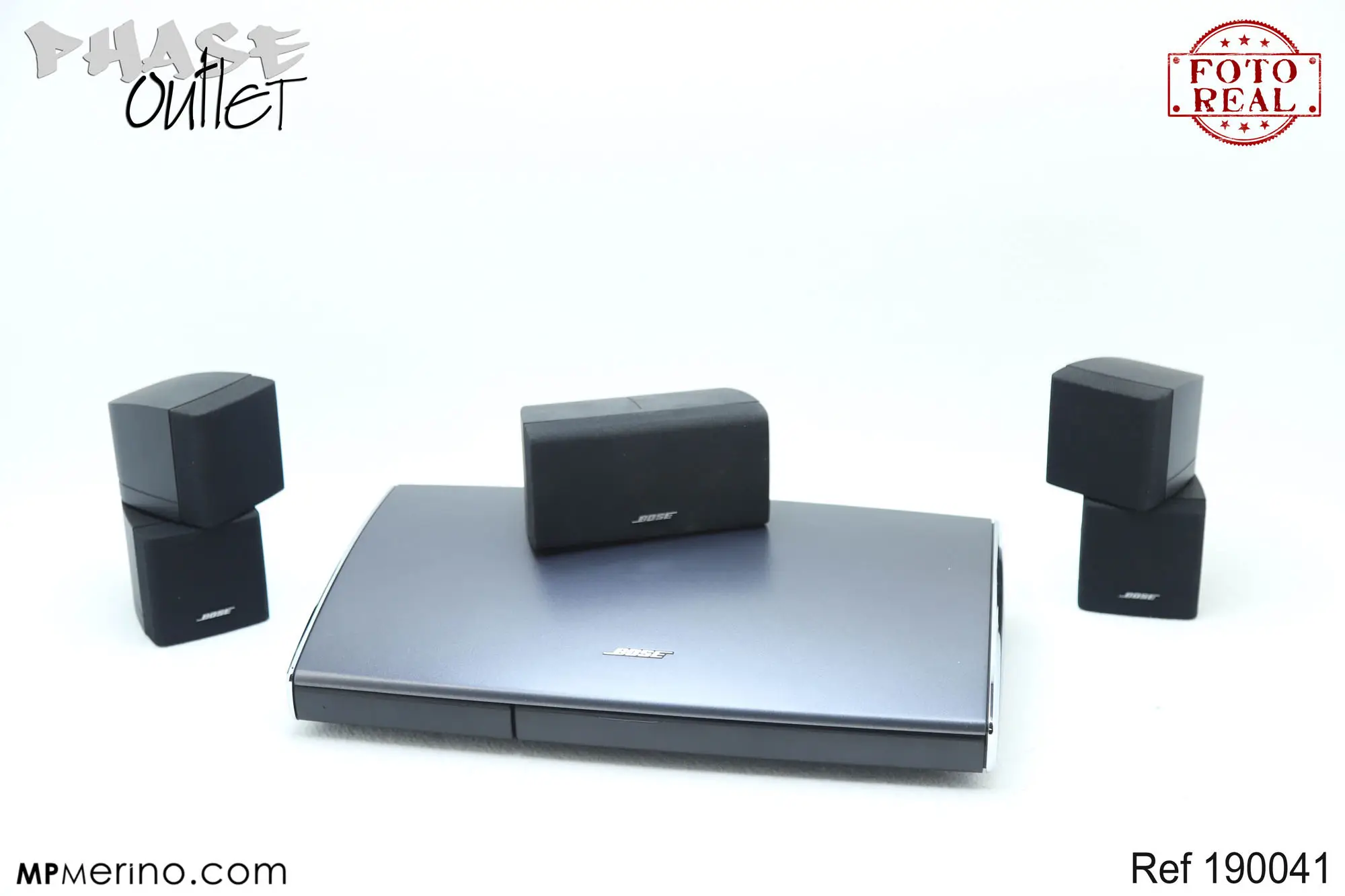 Photograph of a 5.1 sound system