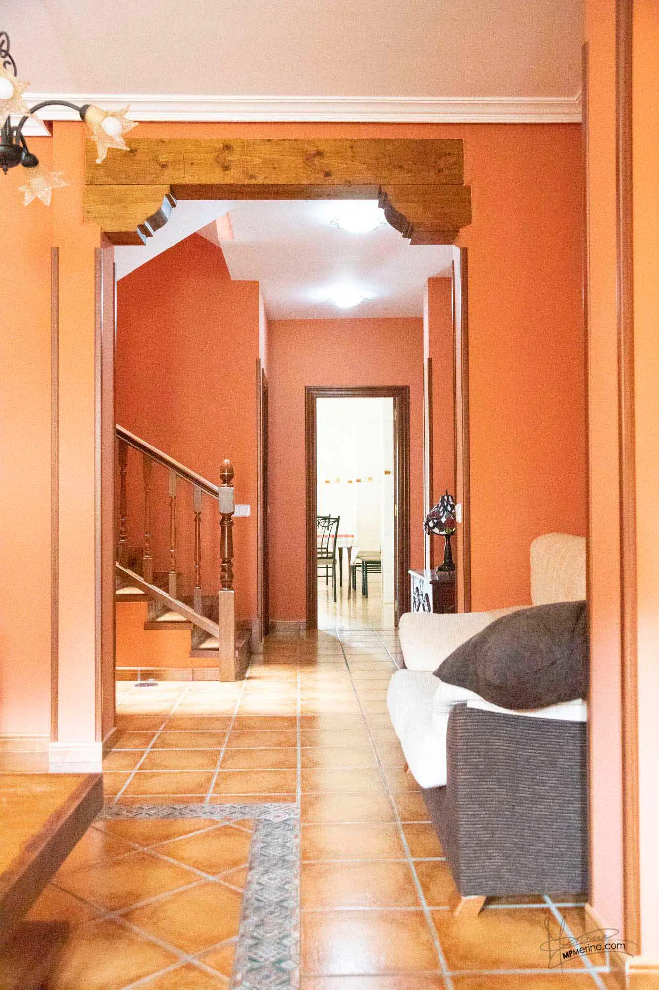Interior photography of a cottage