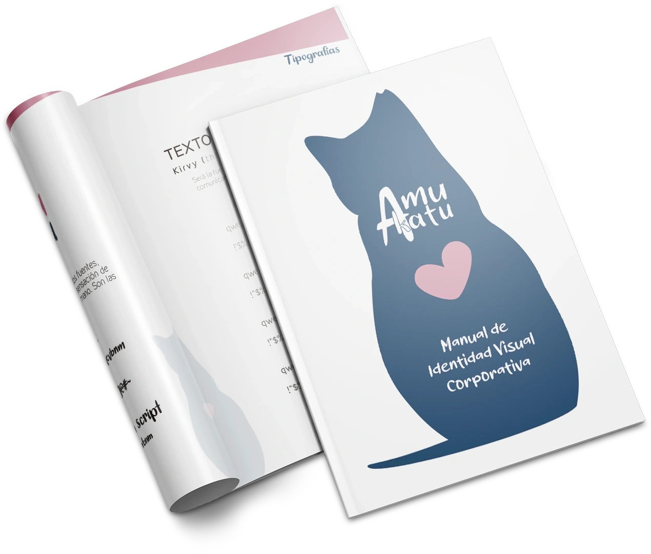 Visual Corporate Identity Manual for a cat protection organisation