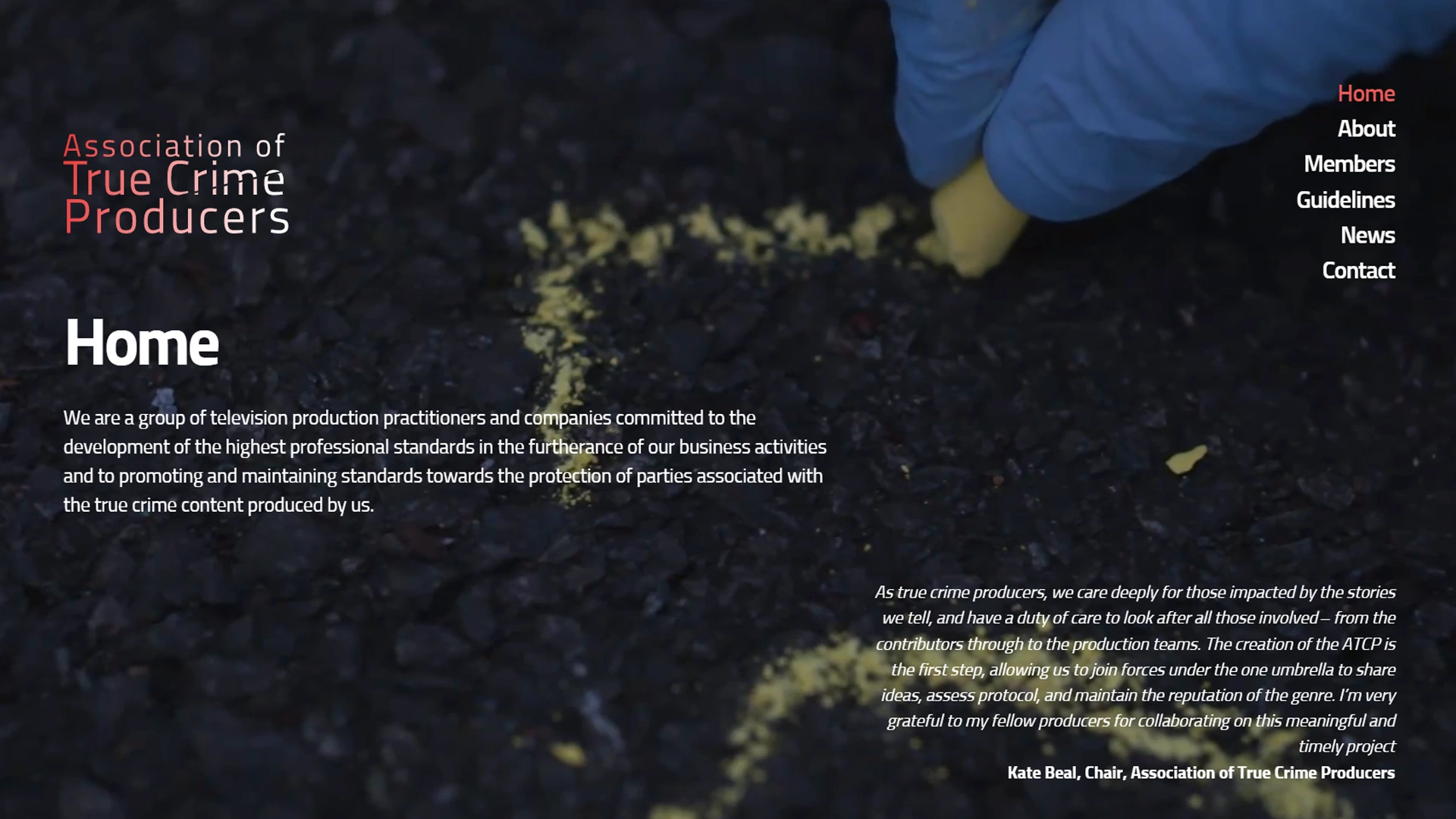 Background image of ATCP's website